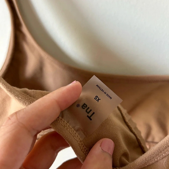 TNA Brown Sports Bra - Picture 3 of 3